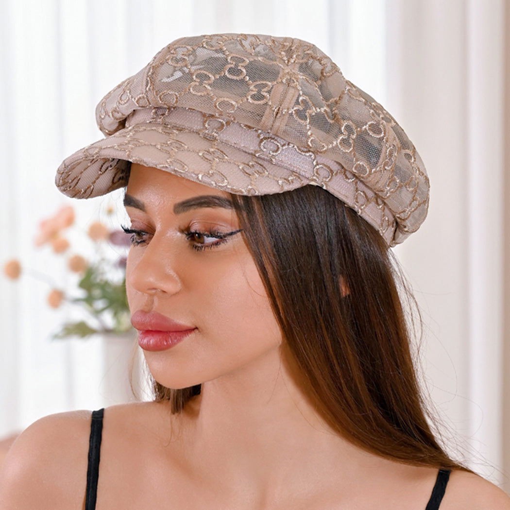 Double C Newsboy Accent Hat