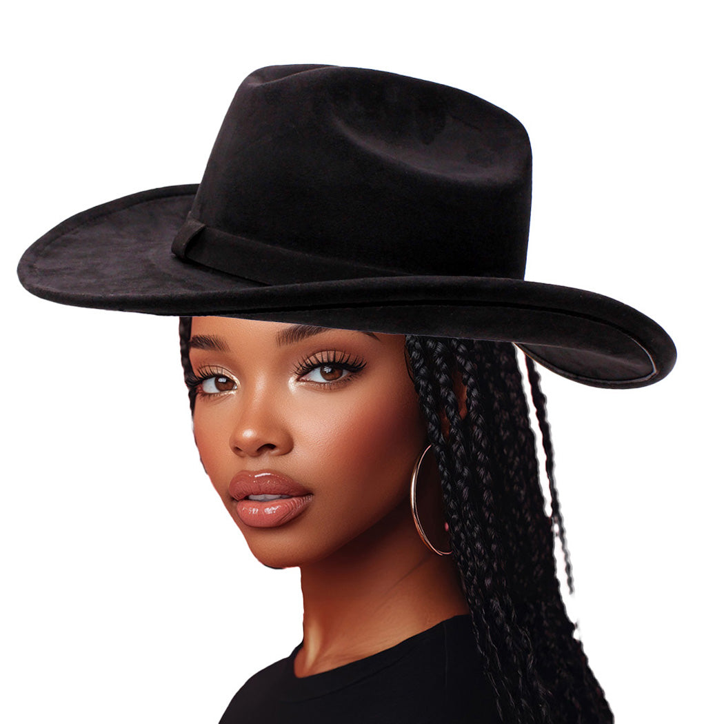 Soft Suede Comboy Hat