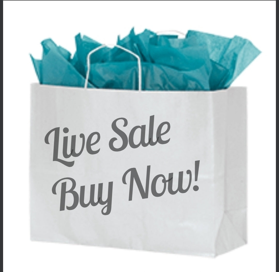 LIVE SALE CLOTHING & ACCESSORIES CHECKOUT