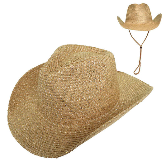 Sequence Cowboy Hat With Draw String
