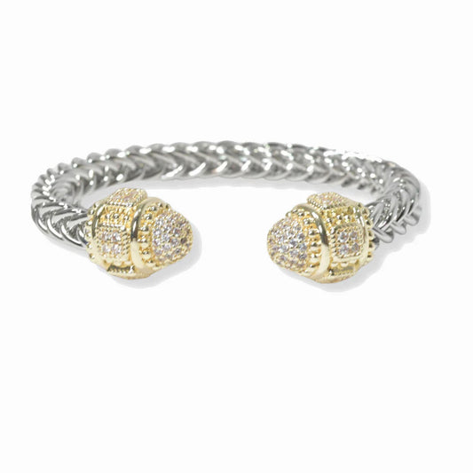 Cable Cuff Bracelet