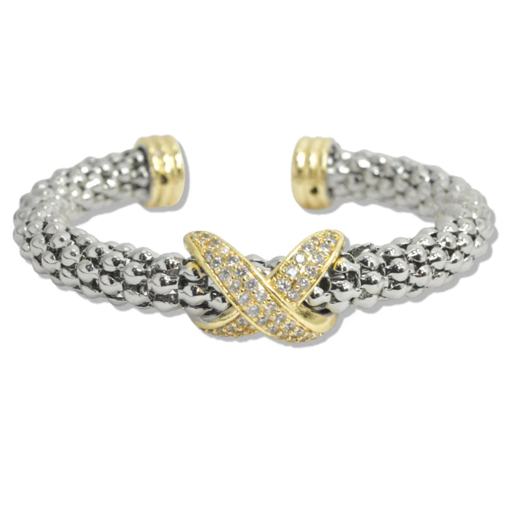 Cable Cuff Bracelet