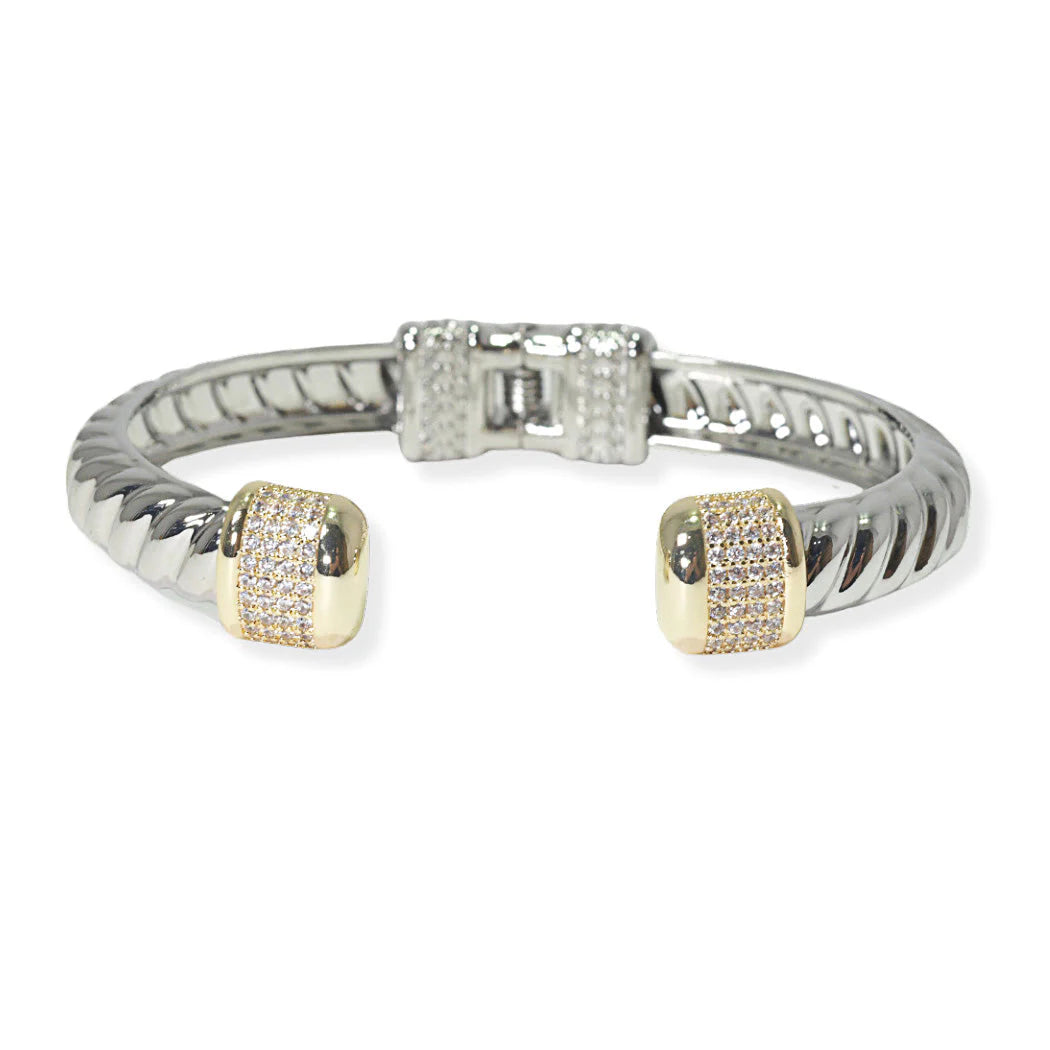 Cable Cuff Bracelet