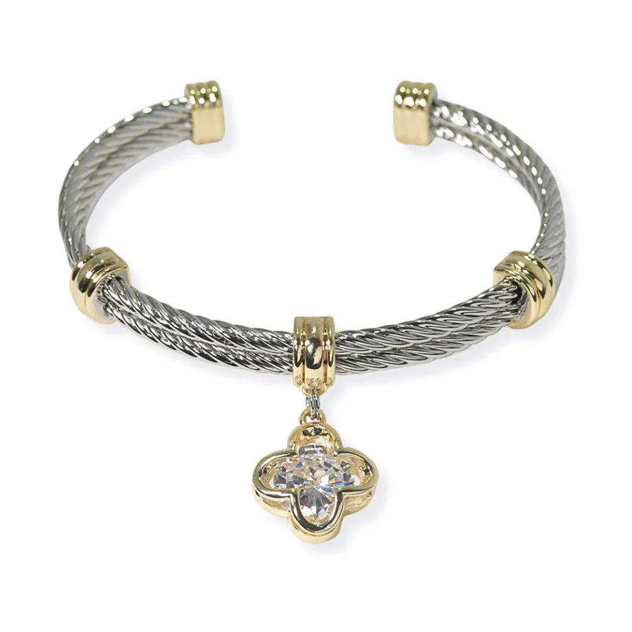 Cable Cuff Bracelet