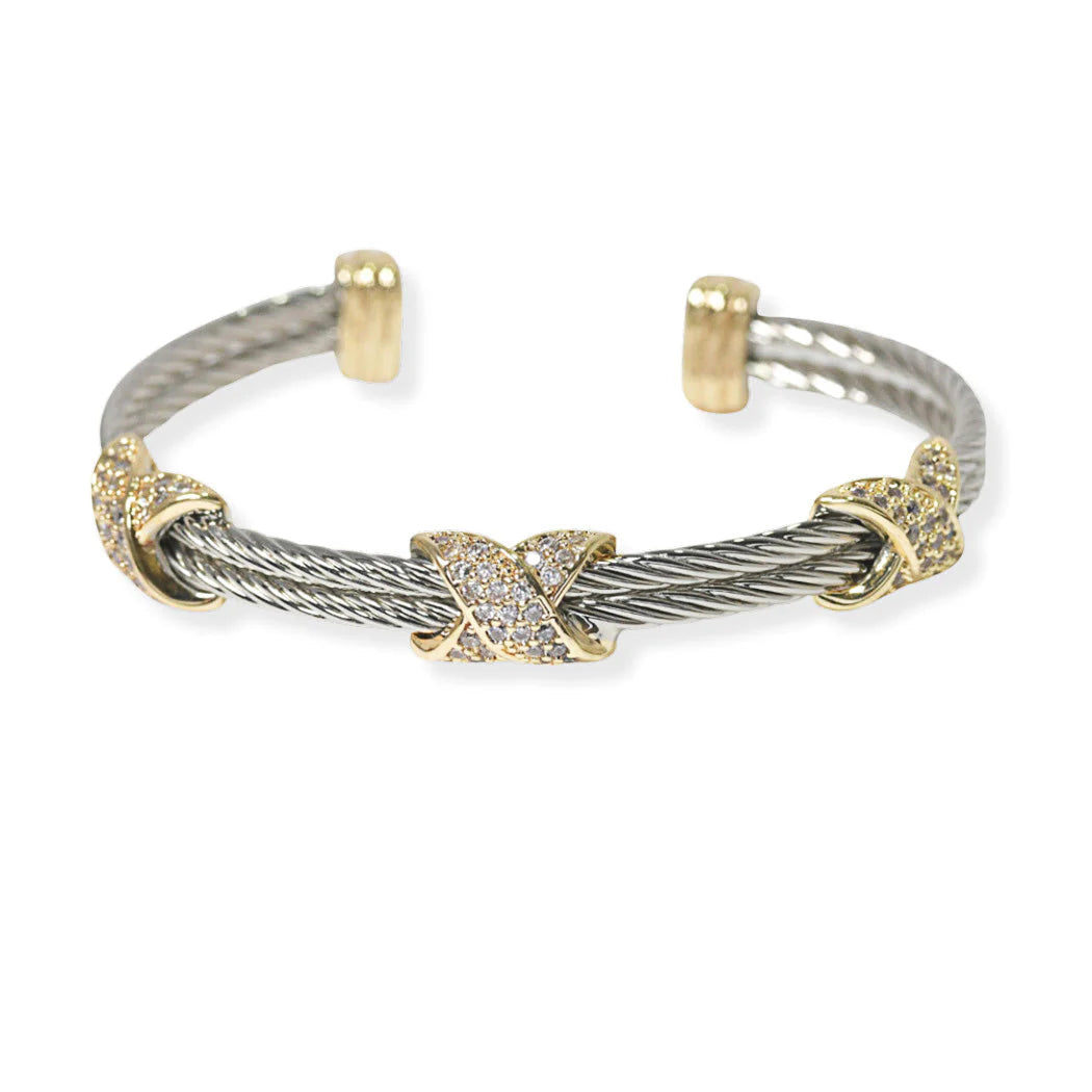 Cable Cuff Bracelet