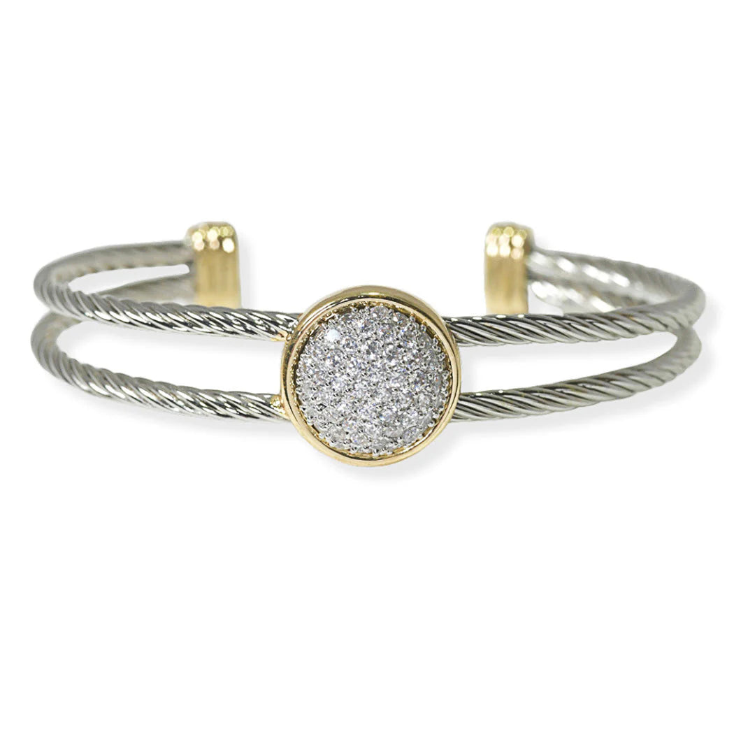 Cable Cuff Bracelet
