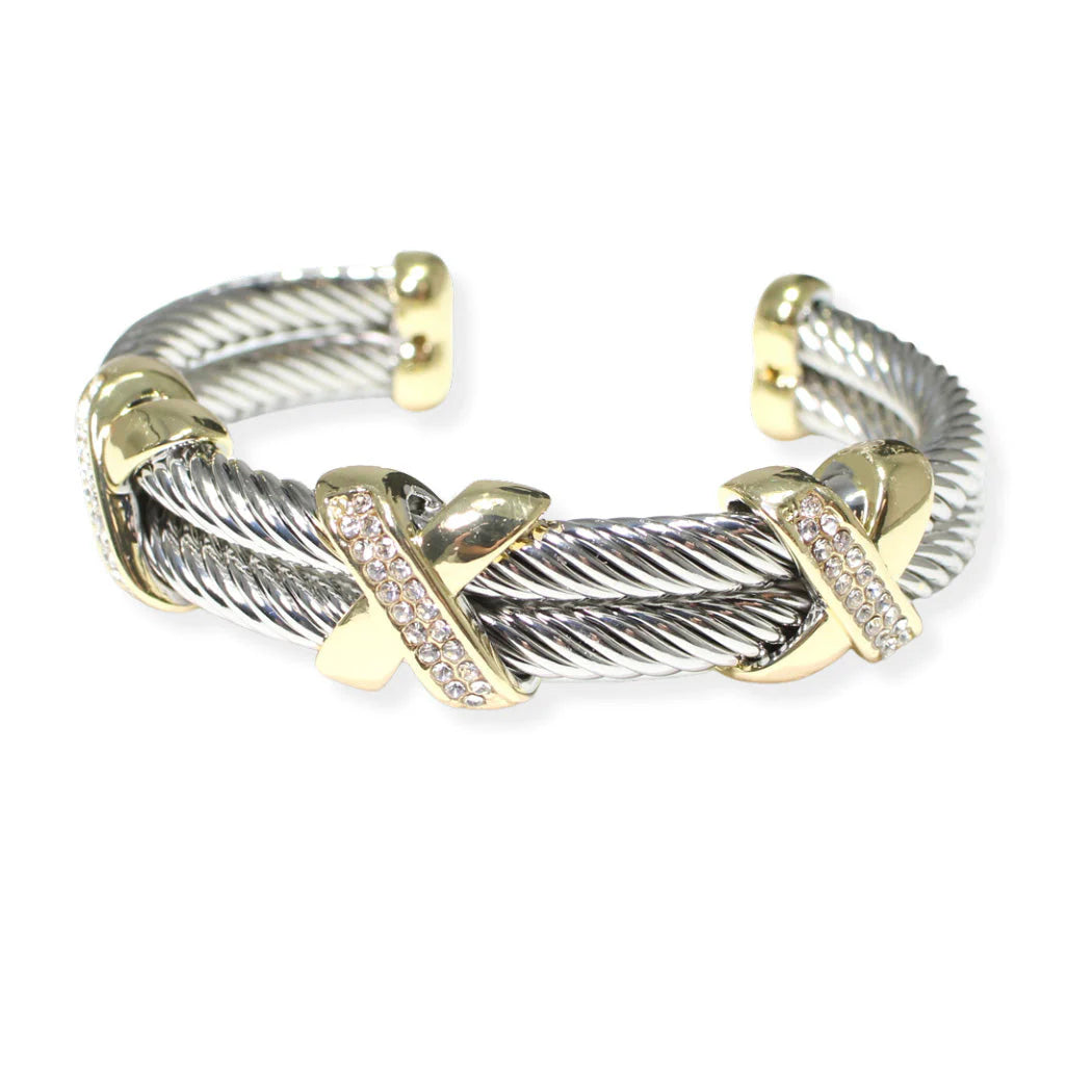 Cable Cuff Bracelet