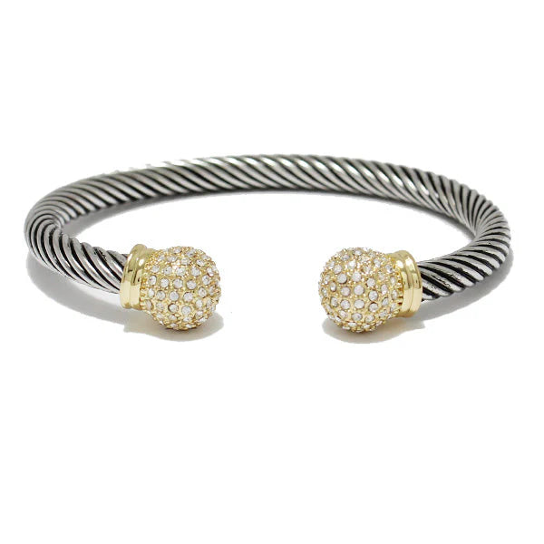 Cable Cuff Bracelet